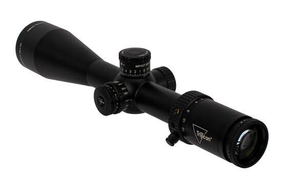 Trijicon Tenmile HX 5-25 riflescope features a satin black anodized finish